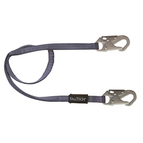 Restraint Lanyard Single Leg with 2 Snap Hooks (3 Feet) Restraint Lanyard Single Leg with 2 Snap Hooks (3 Feet)