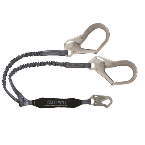 ViewPack Elastic Core Shock Absorbing Lanyard Adjustable Y-Leg (4-1/2' to 6') ViewPack Elastic Core Shock Absorbing Lanyard Adjustable Y-Leg (4-1/2' to 6')