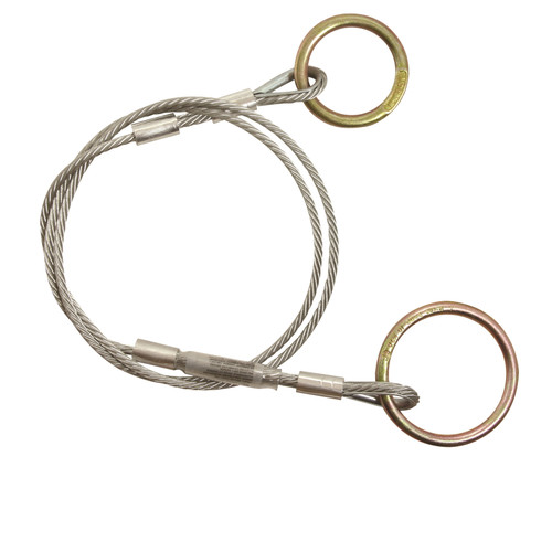 Multi-Purpose Cable Pass-Through Anchor with 1/4" Galvanized Cable (6 Feet) Multi-Purpose Cable Pass-Through Anchor with 1/4" Galvanized Cable (6 Feet)