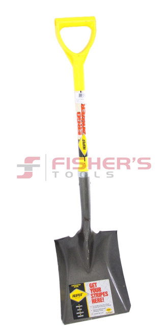Ergo Power Square Point Shovel 9-7/8 x 11-1/2 Inch (27" Handle)