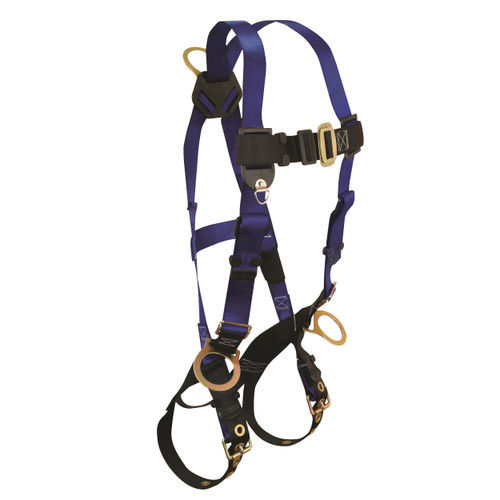 Contractor Full Body Harness with 3 D-Rings and Tongue Buckle Leg Straps (Universal Fit) Contractor Full Body Harness with 3 D-Rings and Tongue Buckle Leg Straps (Universal Fit)