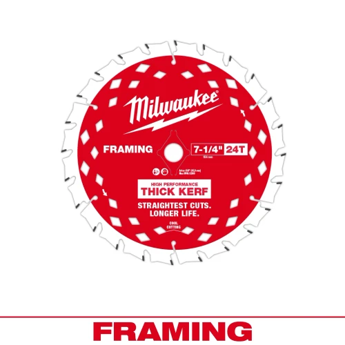 7- ¼ 24T Thick Kerf Frame Bulk     - 48-41-0740