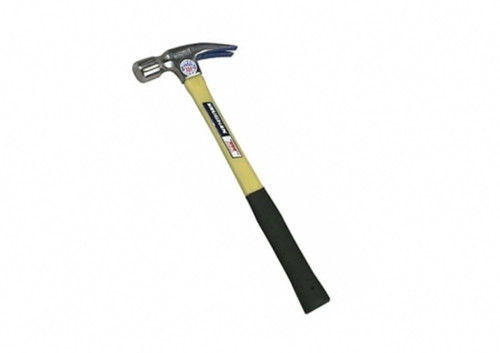 Milled Face Framing Hammer with Fiberglass Handle 24 Oz