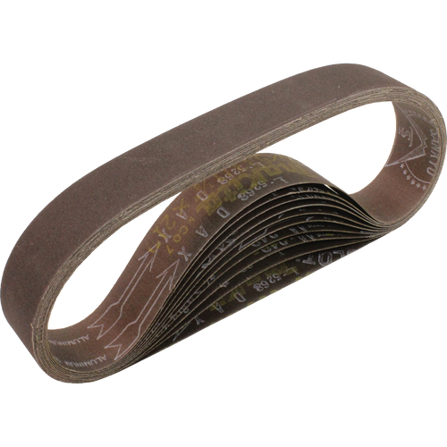 (10) SAND.BELT 1-1/8X21 80GRIT DNRO    - 742303-3