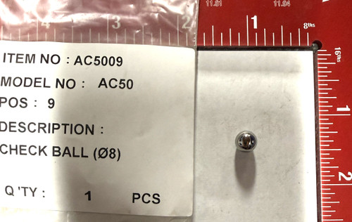 *CHECK BALL     - AC5009