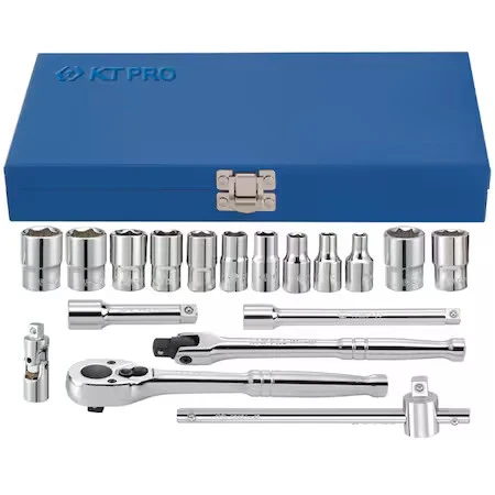 METRIC 1/4DR 18PC SOCKET SET    SKT SOCKET SCKT - A2504MR