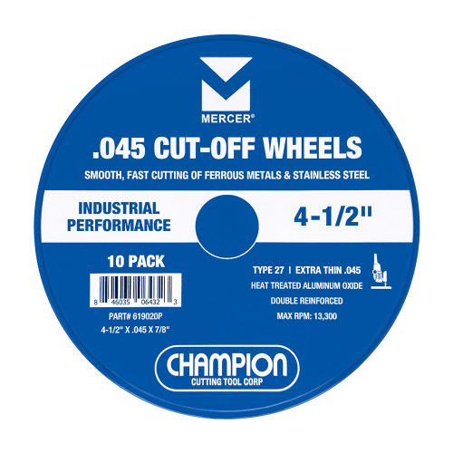 TYPE 27 .045 CUT-OFF WHEELS (10 pk)