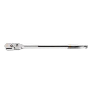 1/2" Drive 120XP™ Full Polish Chrome Flex Head Teardrop Ratchet 19"