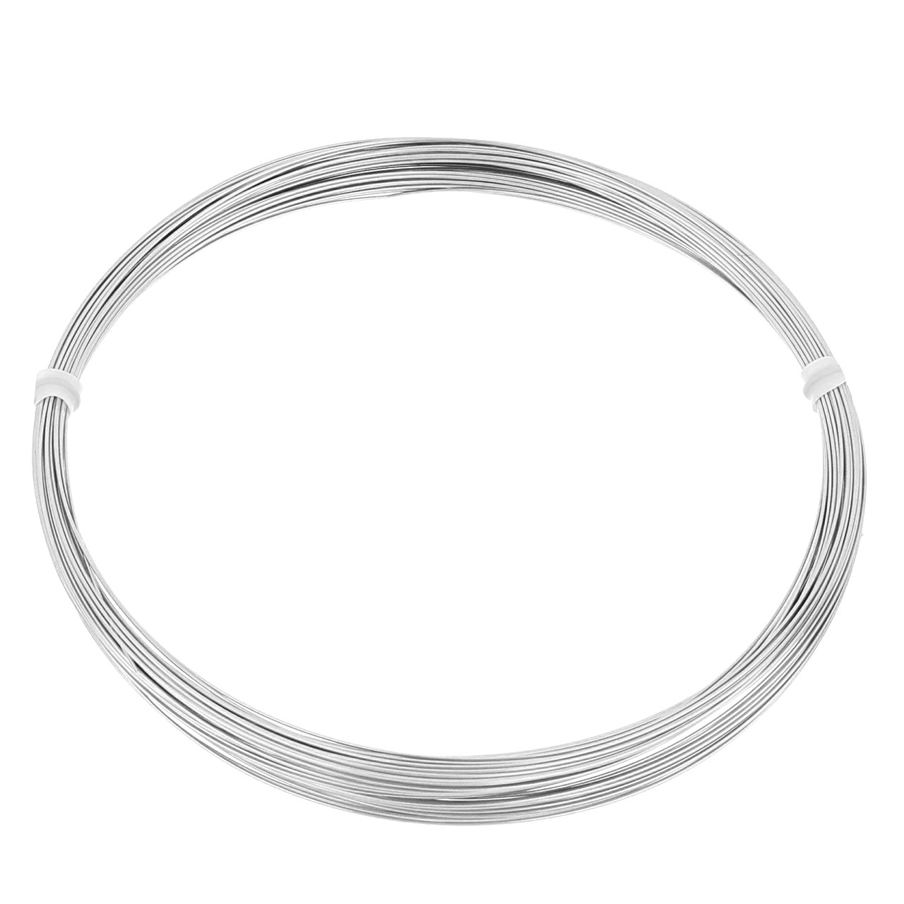 Sterling Silver Round Wire 28-Ga. 1/2-Hard