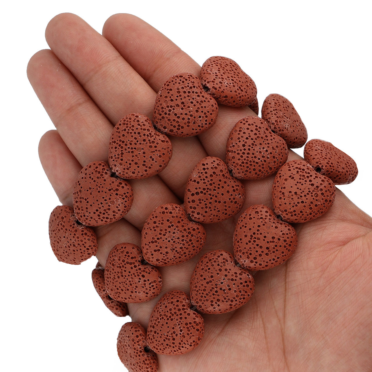 RounDuo Mini Beads - Lava Red 4mm