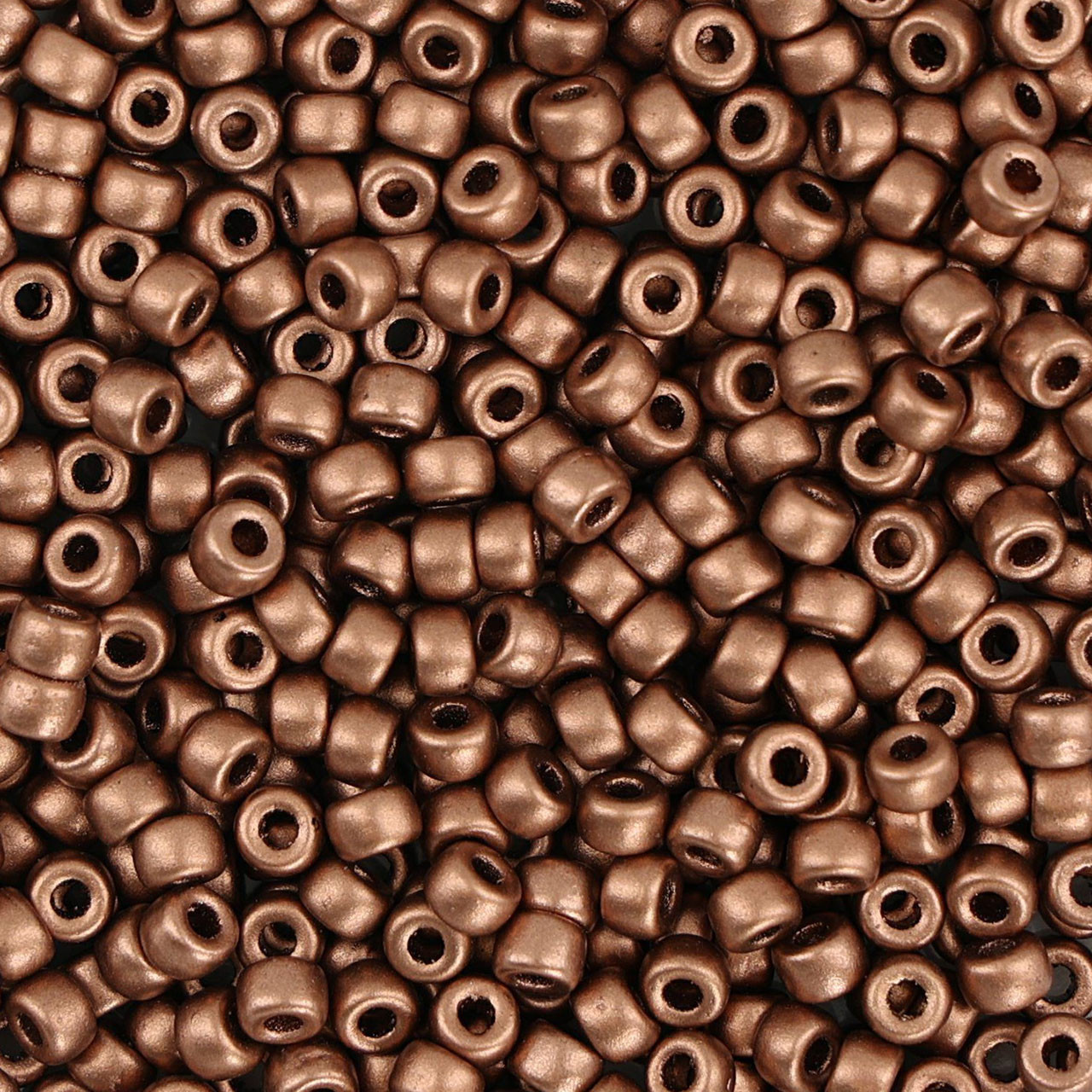 Matubo™ 8/0 Seed Beads - Crystal Bronze Copper