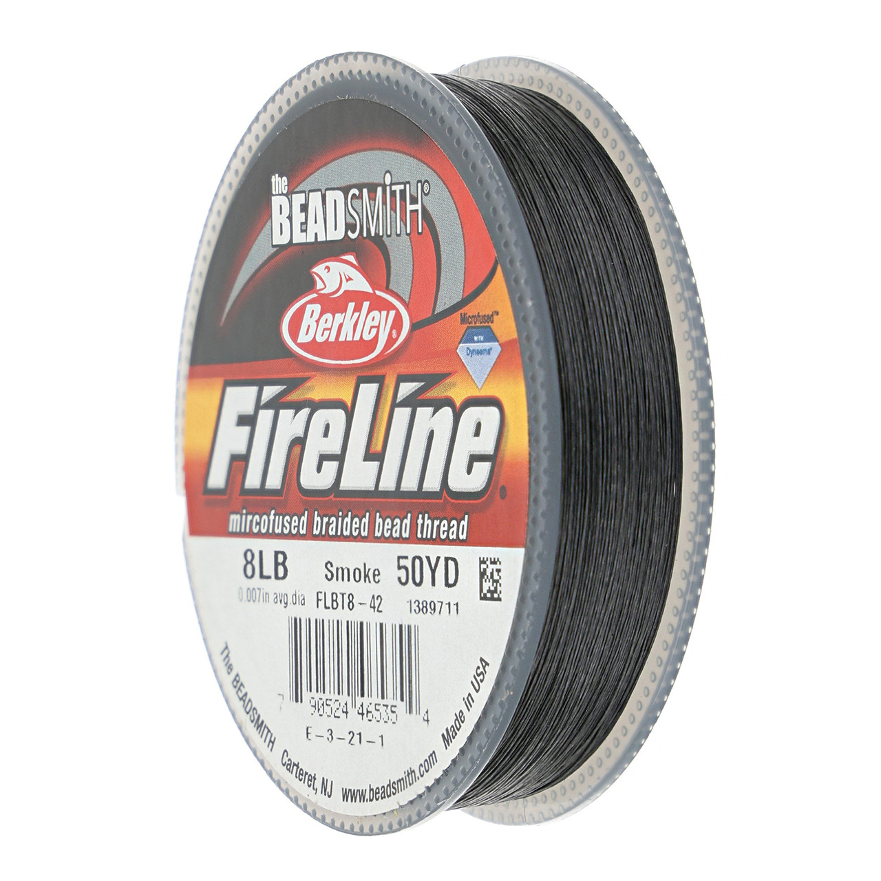 Fireline Beading Thread 6lb Fireline Crystal 0,17mm 45 Meter Pure