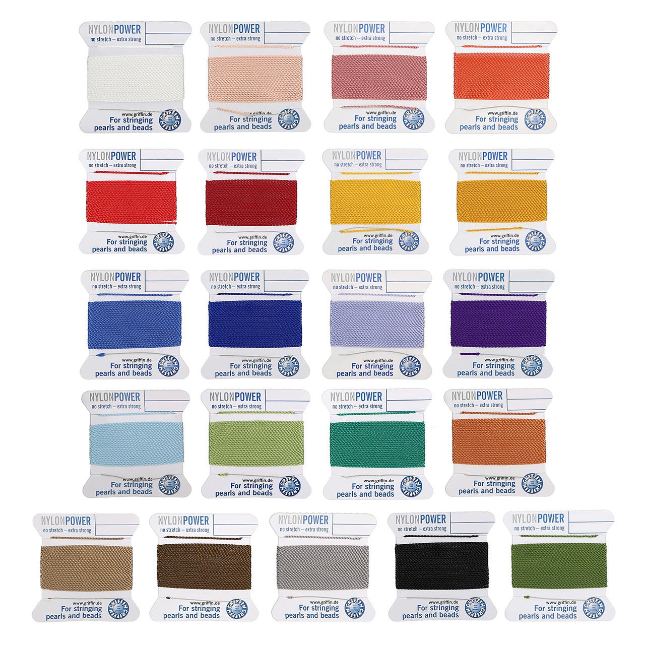 Griffin® Nylon Bead Cord House Of Gems