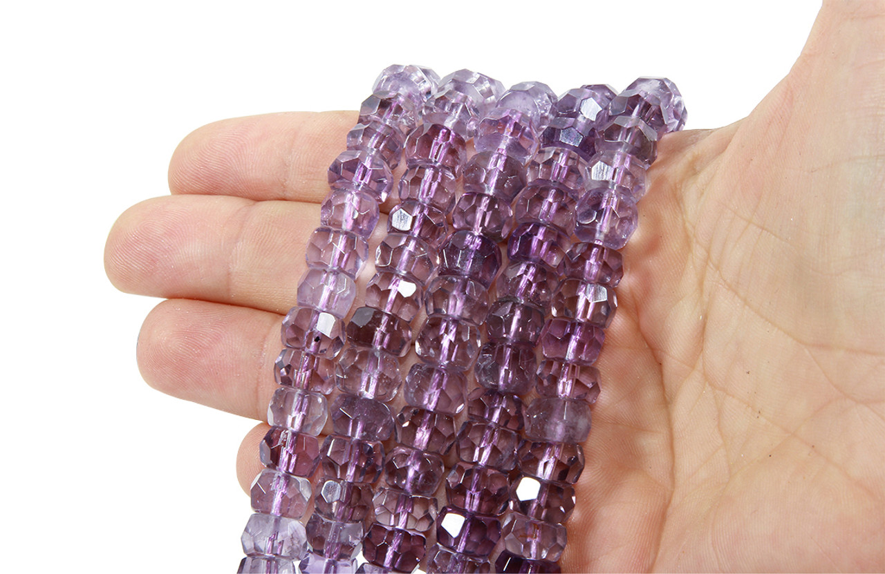 16 IN 9-10 mm 16 IN Strand 9-10 mm Brazilian Amethyst Natural Good