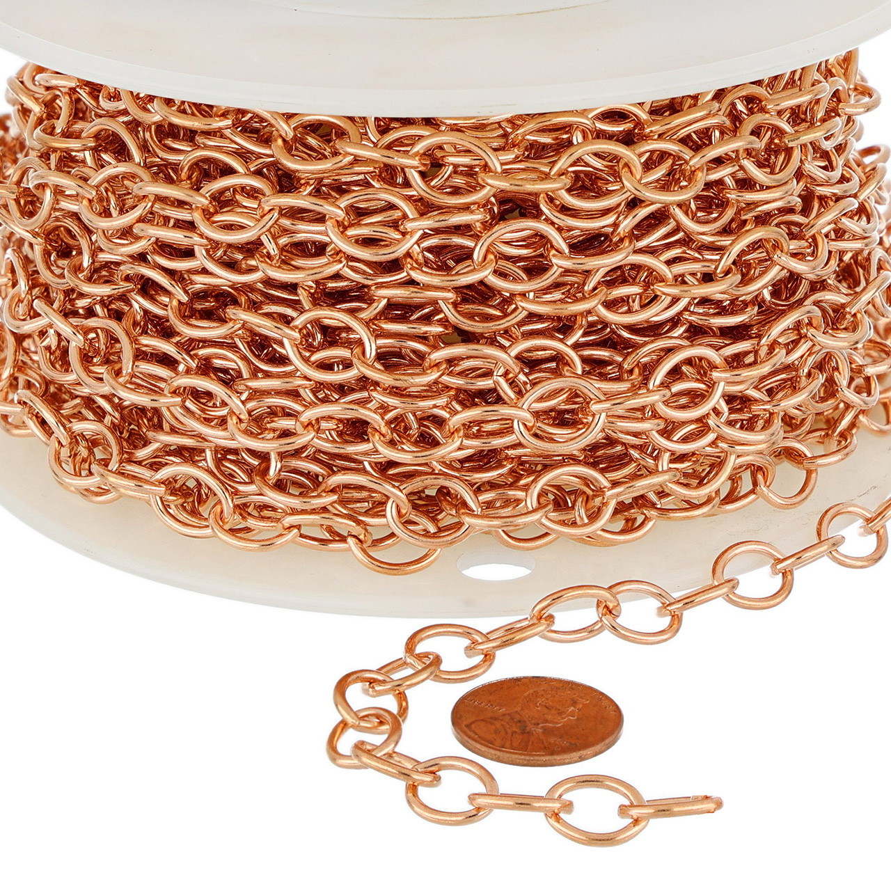 Copper on sale chains jewelry