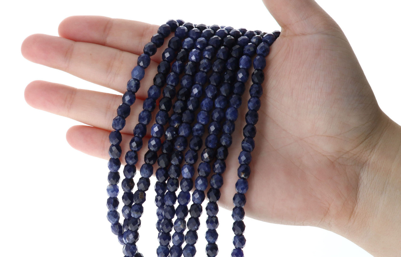 Blue Sodalite Gem Beads, Jewelry and Ornaments