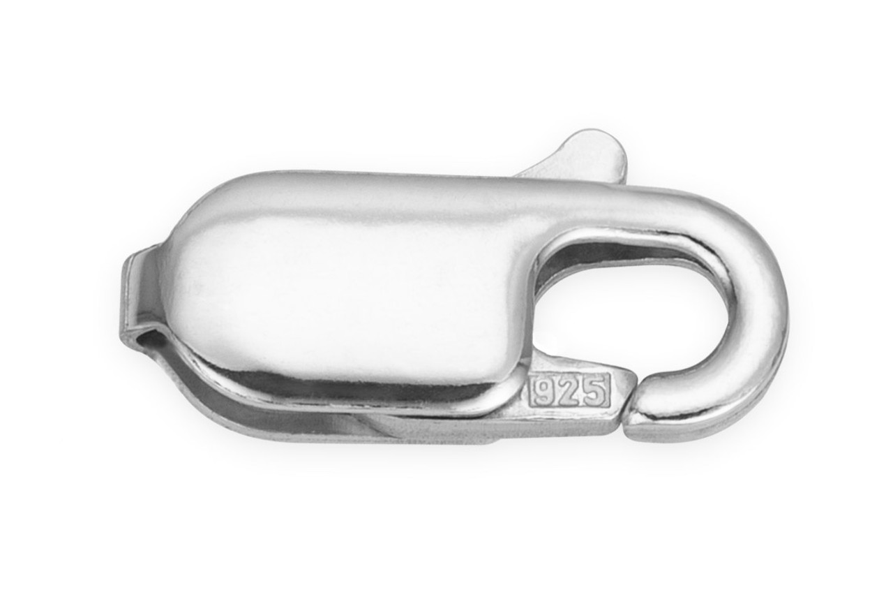 Sterling Silver 925 Lobster Claw Clasps 10 Sets For Jewelry Making