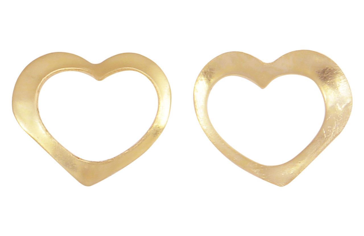 Gold-Filled Heart Charms