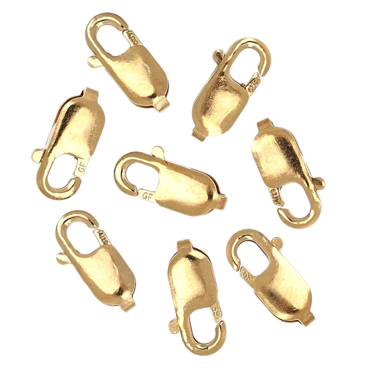 すけたろう　jw-gold オプション 14K Gold Filled Lobster Clasp No Ring 3x8mm 1pc