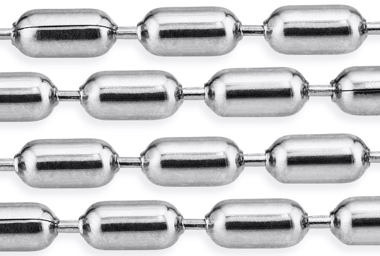 1 FT 4 mm Steel Ball Chain
