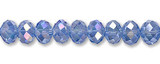 Glass Beads Rondelle Faceted 8 mm