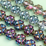 Clover Shaped Glass Beads