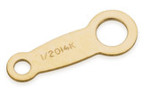 14K Gold Filled Quality Tags