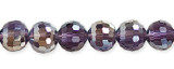 Glass Beads Faceted Round 8 mm