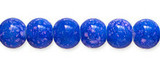 Spray Painted Glass Beads