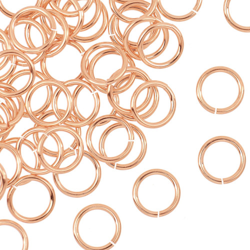 14K Rose G/Filled Jump Rings 14K Rose G/Filled Jump Rings