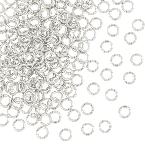 Sterling Silver Closed Jump Rings Sterling Silver Closed Jump Rings