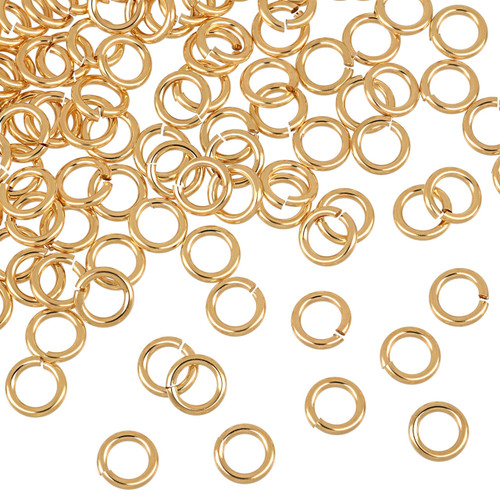 14K Gold Filled Open Jump Rings