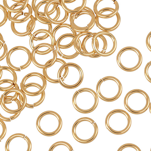 14K Gold Filled Open Jump Rings