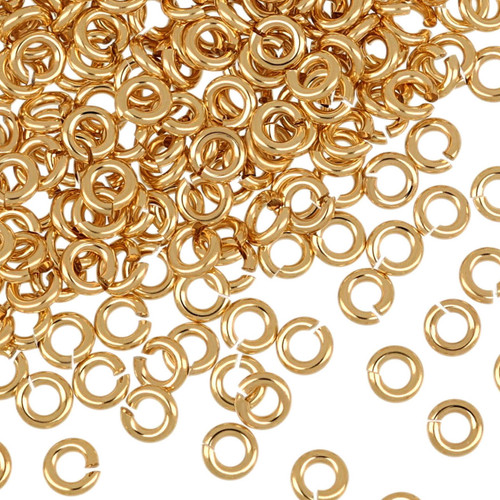 14K Gold Filled Open Jump Rings 20 Gauge 3mm 20Pcs