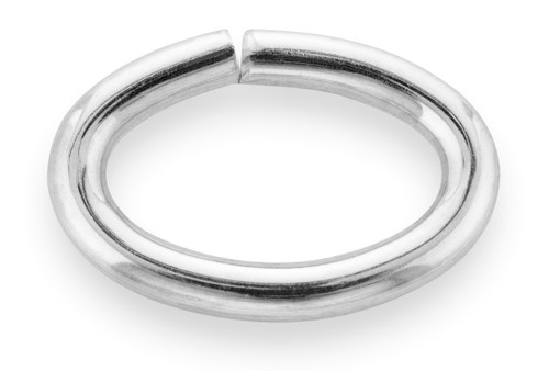 20 Pcs Bag of 4 mm 22g Silver Open Jump Rings