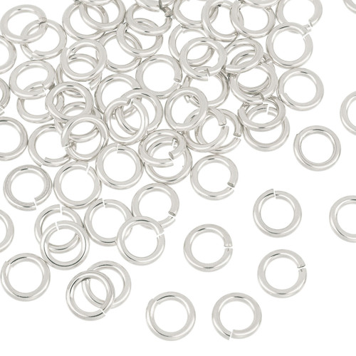 Sterling Silver Open Jump Rings Sterling Silver Open Jump Rings