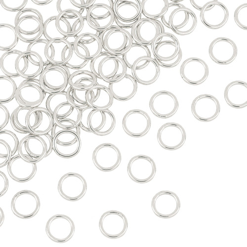 Sterling Silver Closed Jump Rings
