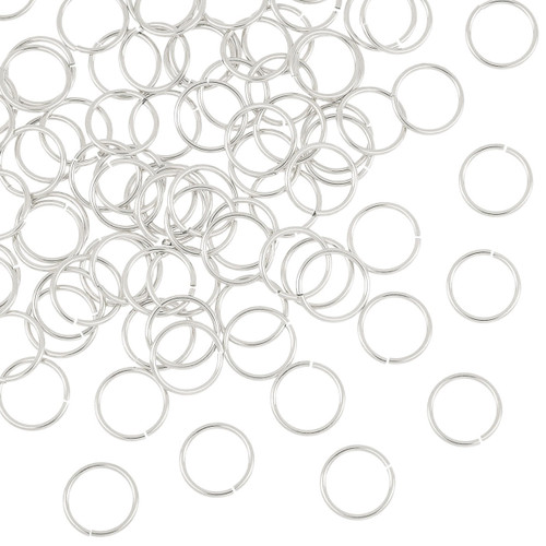 Sterling Silver Open Jump Rings Sterling Silver Open Jump Rings