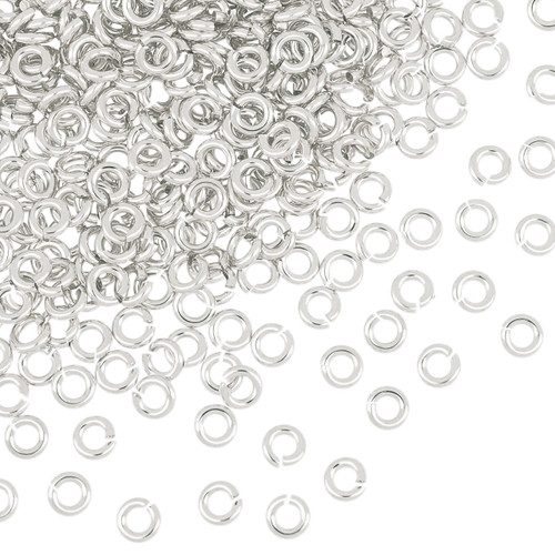 Sterling Silver Open Jump Ring - 20g 3.5mm 20 Pcs Sterling Silver Open Jump Ring - 20g 3.5mm 20 Pcs