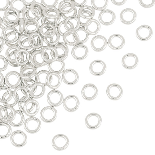 Sterling Silver Close Jump Rings Sterling Silver Close Jump Rings