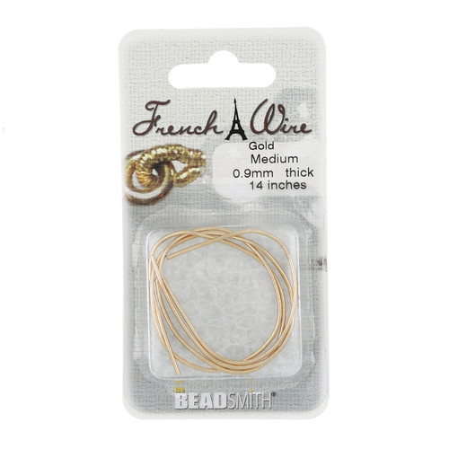 Gold Color Medium French Wire