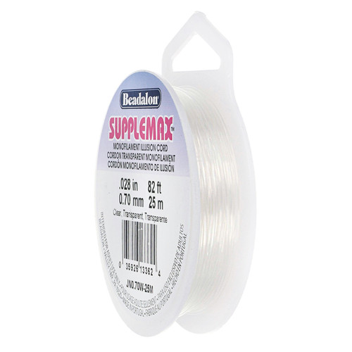 82 Ft SuppleMax Clear Cord