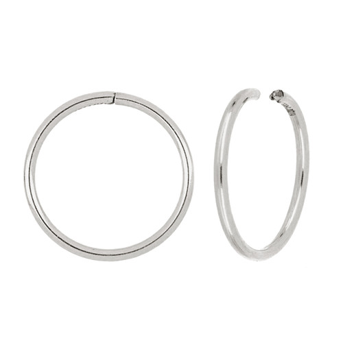 RANKEEF S925 Sterling Silver Hoop Earrings Sleeper Earrings India | Ubuy