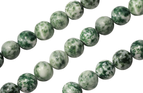 Round Smooth Gemstone Beads 6mm 15 In Strand-Tree Agate