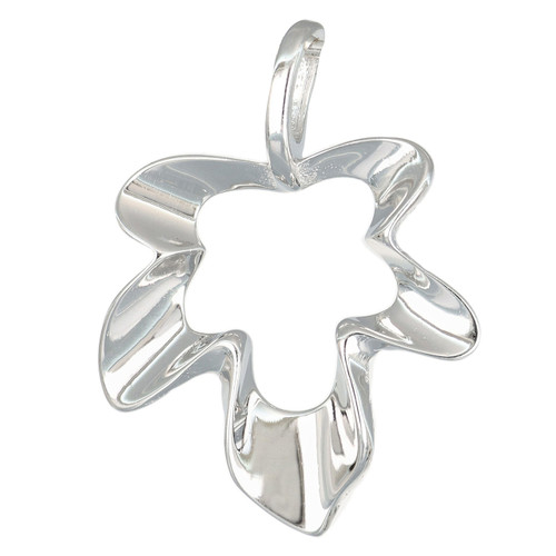 Sterling Silver Leaf Pendant