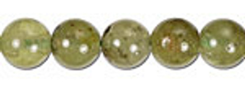 Round Smooth Gemstone Beads 8mm-Tsavorite Garnet