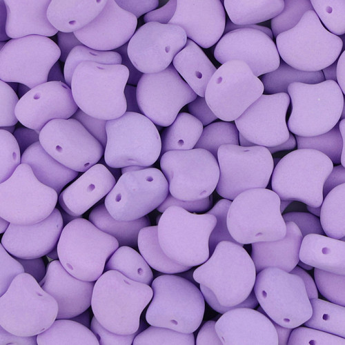 Matubo Ginko™ Czech Glass Beads Matte Purple