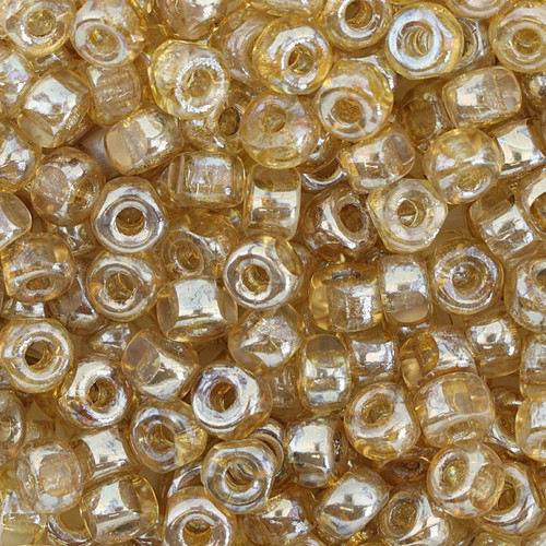 Matubo™ 2/0 3 Cut Seed Beads - Yellow Rembrandt