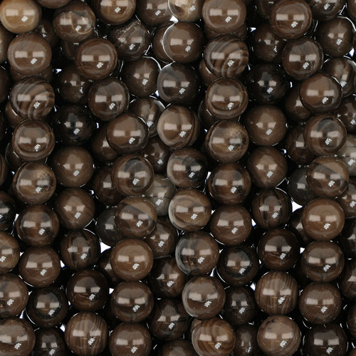 6 mm Coffee Jasper Round Smooth Beads