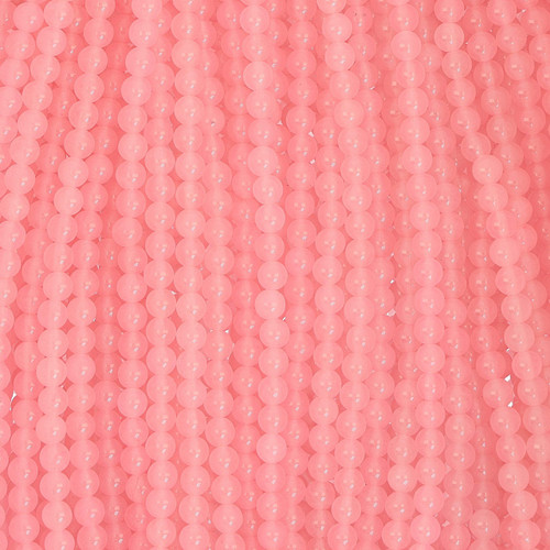 Dyed Agate Round Beads-Pink Dyed Agate Round Beads-Pink